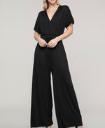 Load image into Gallery viewer, Black Palazzo Jumpsuit
